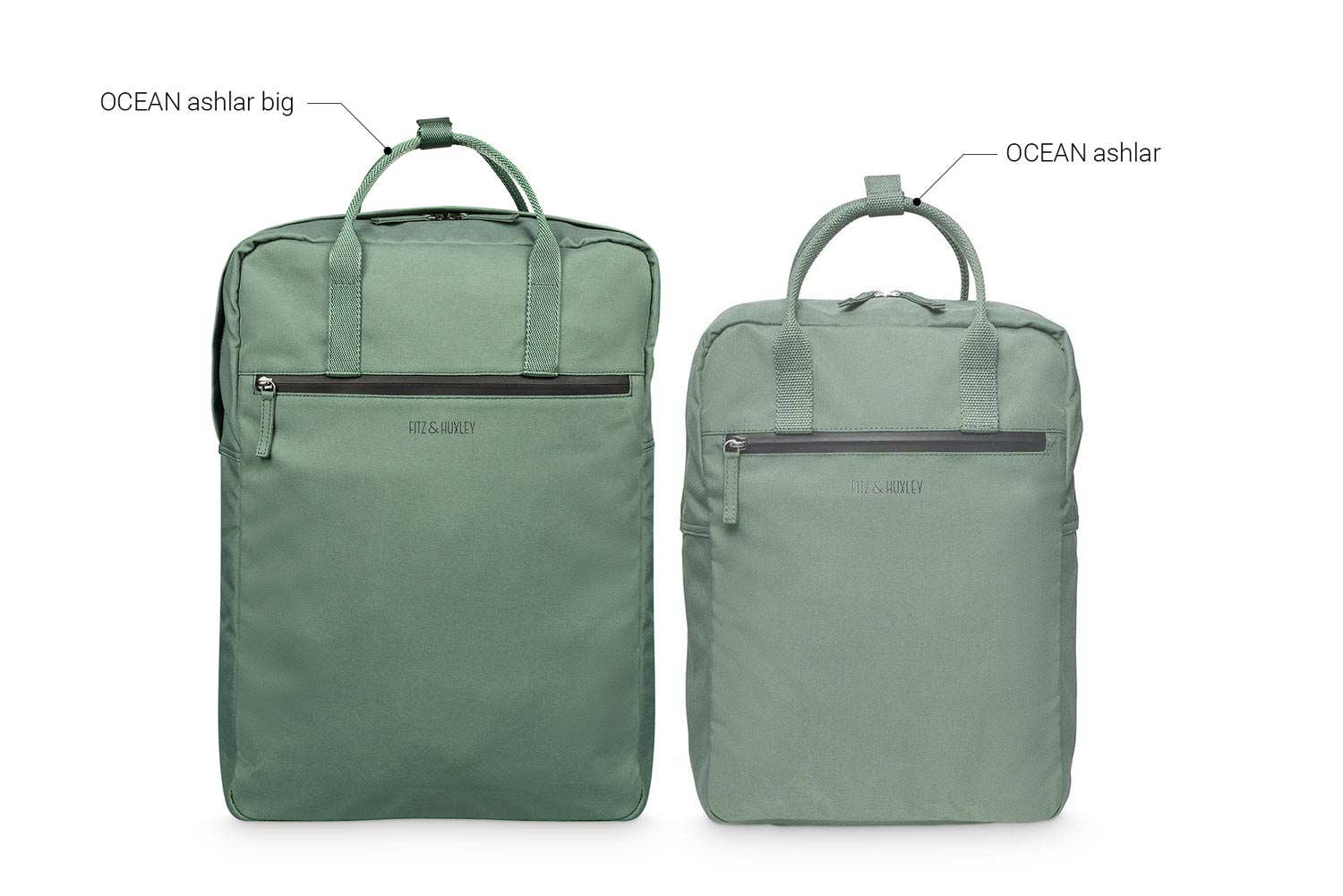 agave laptop backpack OCEAN ashlar big 'agave'