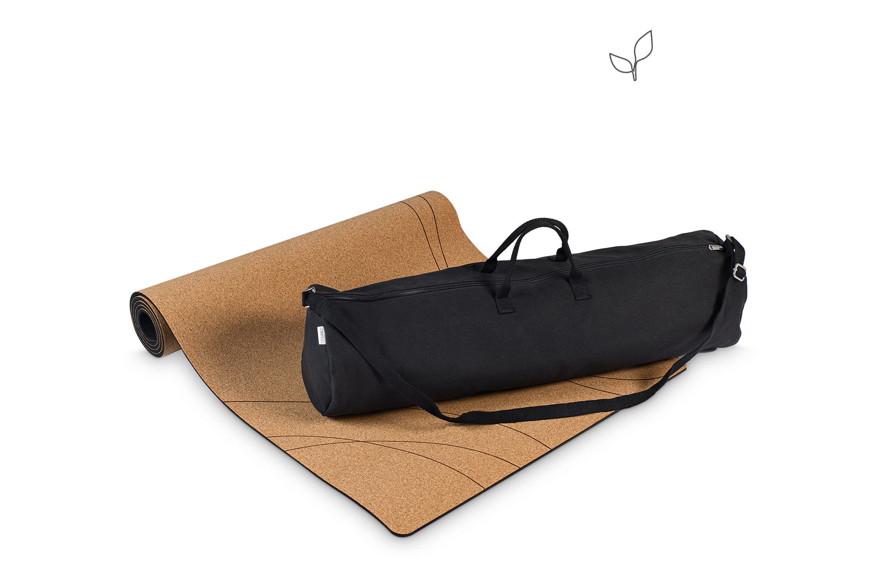 Backpack leather effect mandalas